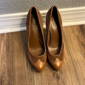 Ralph Lauren D'Orsay Heels for Women- oxford